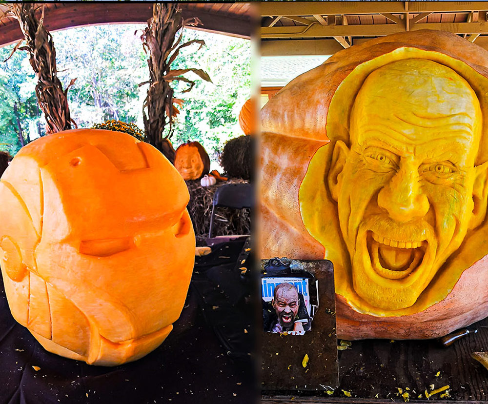 Hire a professional pumpkin carver in 2024