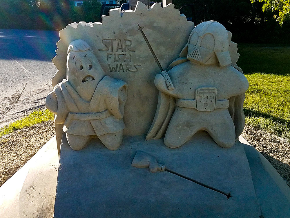 Sand Sculpture Trail Yarmouth, MA
