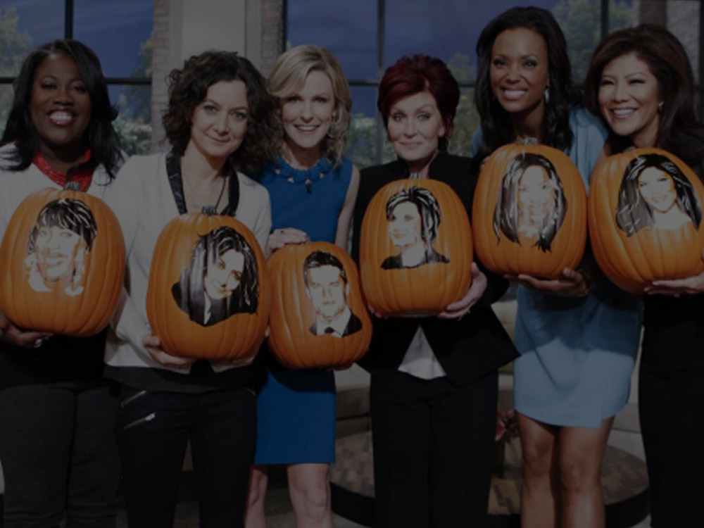 Foam Pumpkin portraits