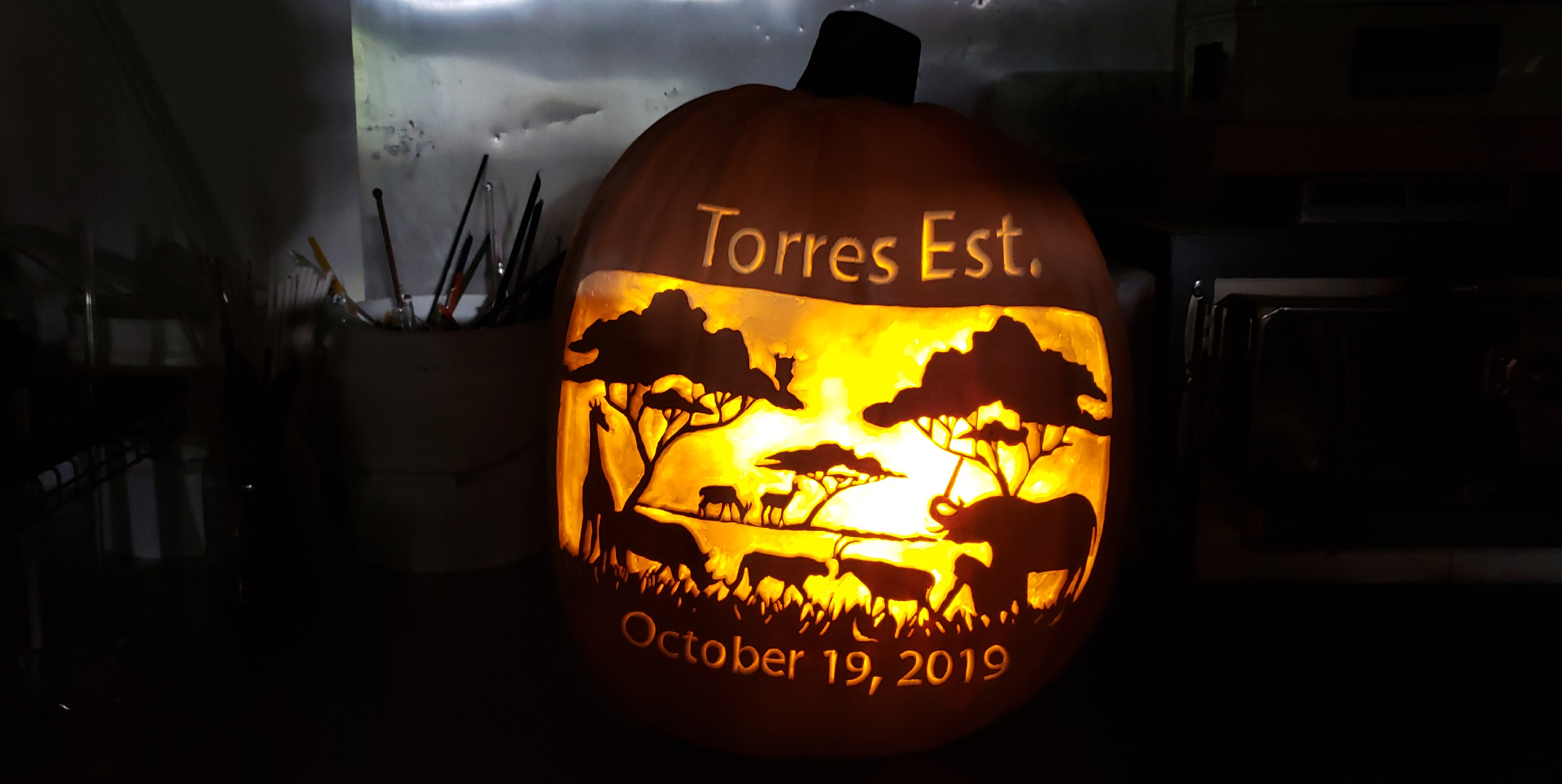 Live Pumpkin Carving