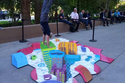 Sidewalk art San Francisco