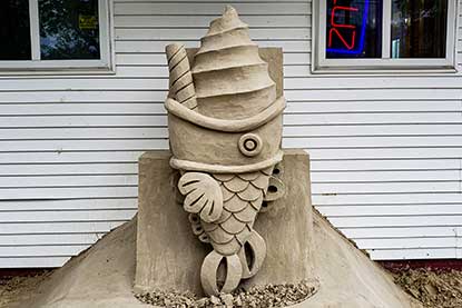 2019 Yarmouth sand sculpture trail