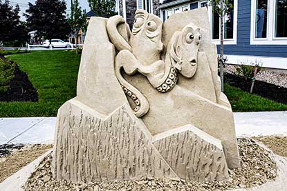 2019 Yarmouth sand sculpture trail