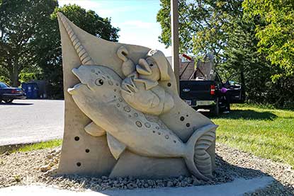 The Great Cape Cod Sand Sculpting Trail