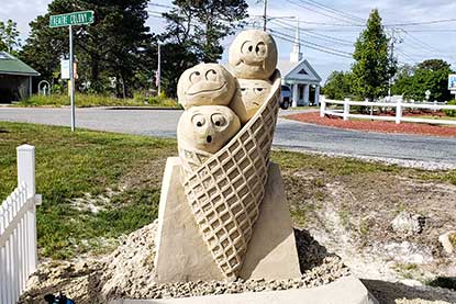 2019 Yarmouth sand sculpture trail