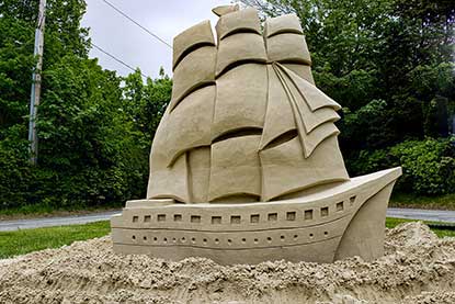 2024 Yarmouth sand sculpture trail