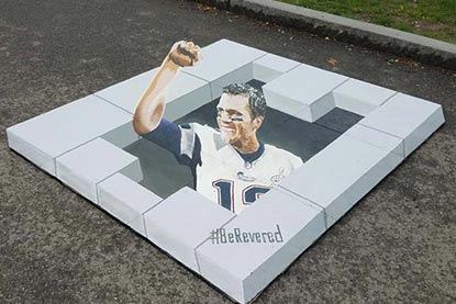  Tom Brady Street Art